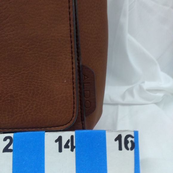 Aldo Leather Laptop Tote § - Picture 3 of 11